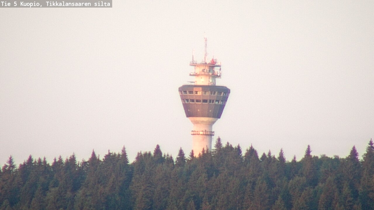 Weather Camera Image Väg 5 Kuopio, Tikkalansaari, Kuopio, Pohjois-Savo