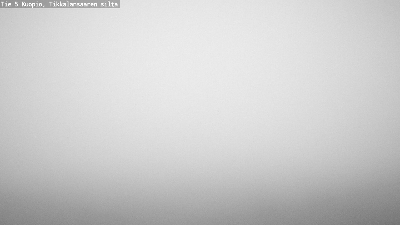 Weather Camera Image Road 5 Kuopio, Tikkalansaari, Kuopio, Pohjois-Savo