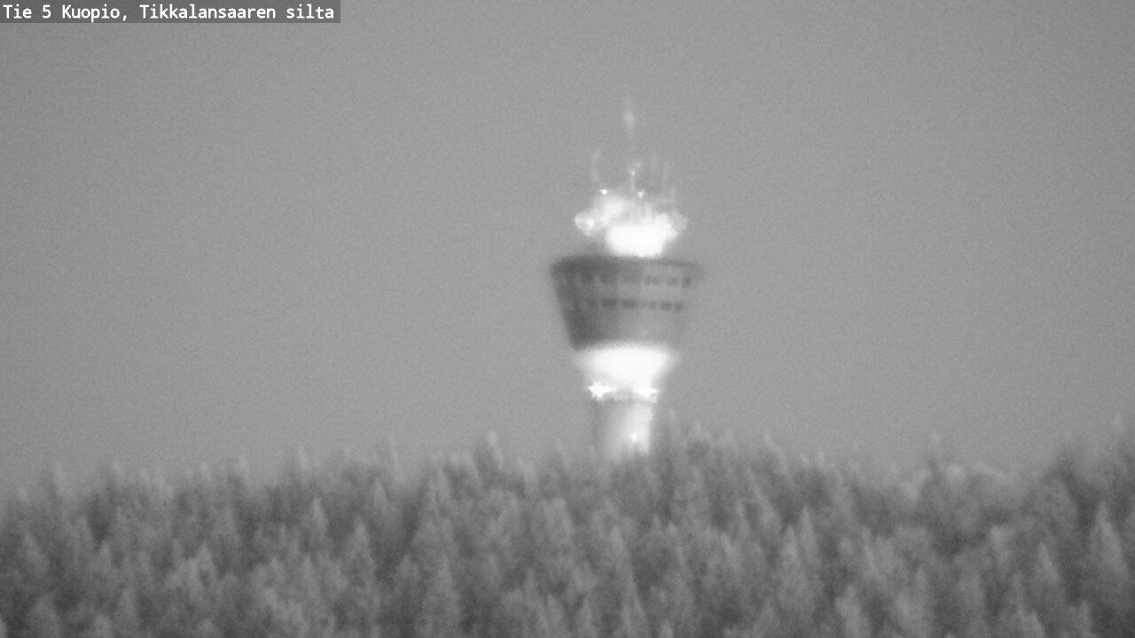 Weather Camera Image Väg 5 Kuopio, Tikkalansaari, Kuopio, Pohjois-Savo