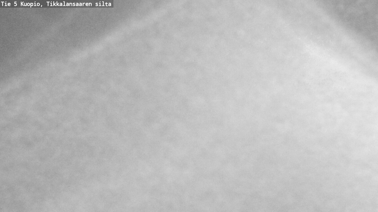 Weather Camera Image Road 5 Kuopio, Tikkalansaari, Kuopio, Pohjois-Savo