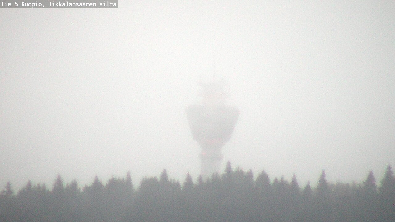 Weather Camera Image Väg 5 Kuopio, Tikkalansaari, Kuopio, Pohjois-Savo