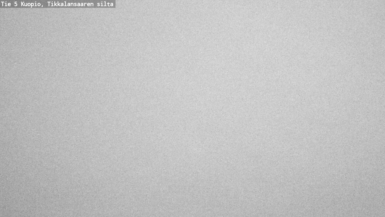 Weather Camera Image Road 5 Kuopio, Tikkalansaari, Kuopio, Pohjois-Savo