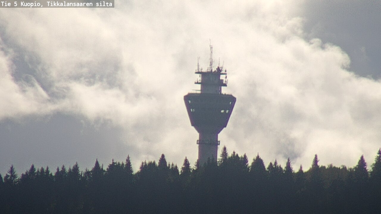 Weather Camera Image Väg 5 Kuopio, Tikkalansaari, Kuopio, Pohjois-Savo