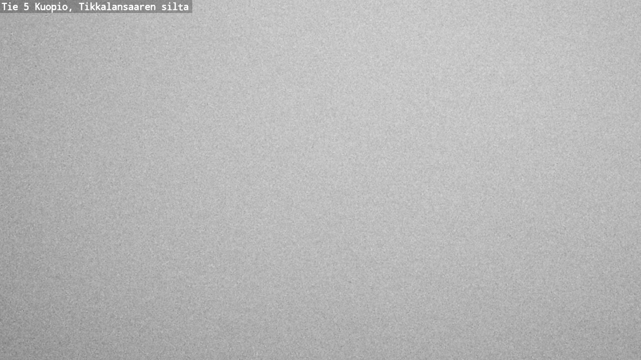 Weather Camera Image Road 5 Kuopio, Tikkalansaari, Kuopio, Pohjois-Savo