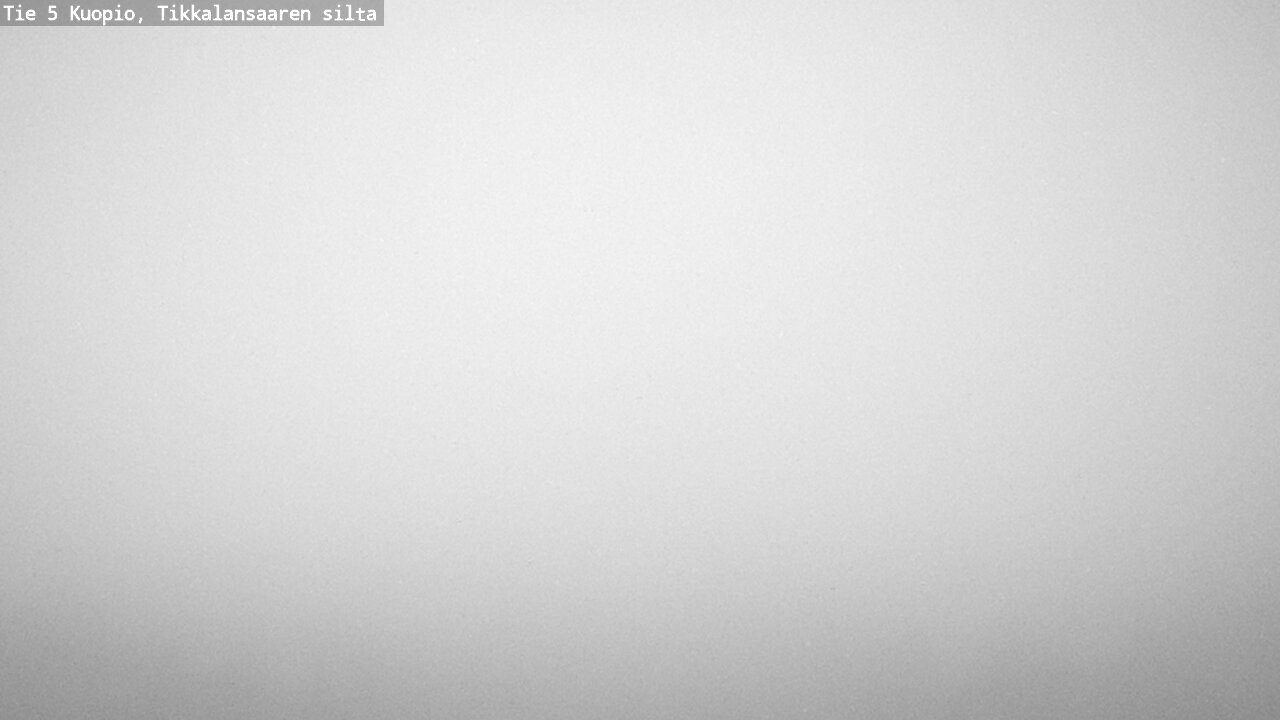 Weather Camera Image Road 5 Kuopio, Tikkalansaari, Kuopio, Pohjois-Savo