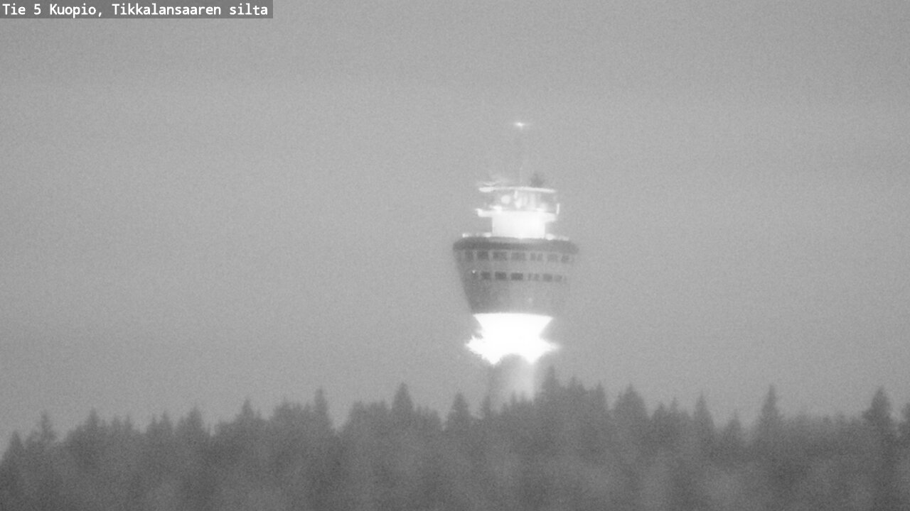 Weather Camera Image Väg 5 Kuopio, Tikkalansaari, Kuopio, Pohjois-Savo