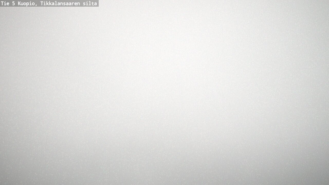Weather Camera Image Väg 5 Kuopio, Tikkalansaari, Kuopio, Pohjois-Savo