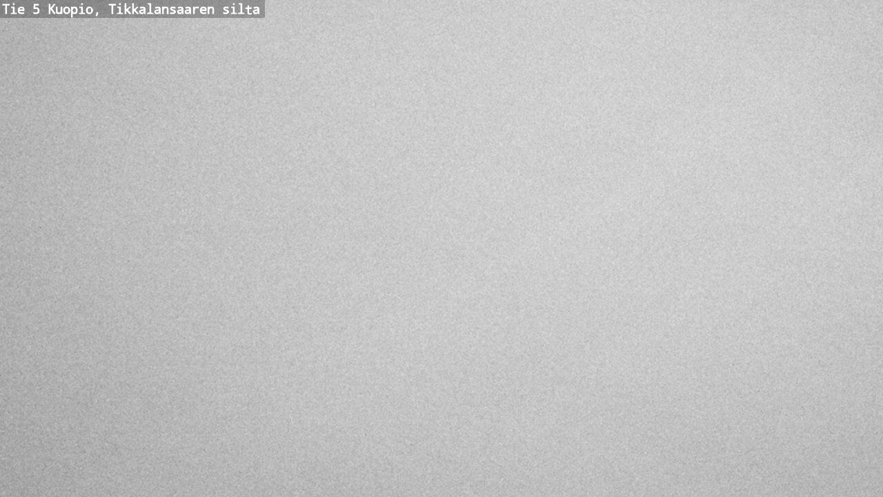 Weather Camera Image Road 5 Kuopio, Tikkalansaari, Kuopio, Pohjois-Savo