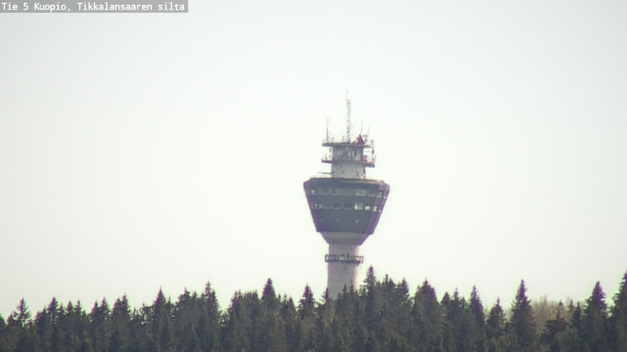 Weather Camera Image Väg 5 Kuopio, Tikkalansaari, Kuopio, Pohjois-Savo