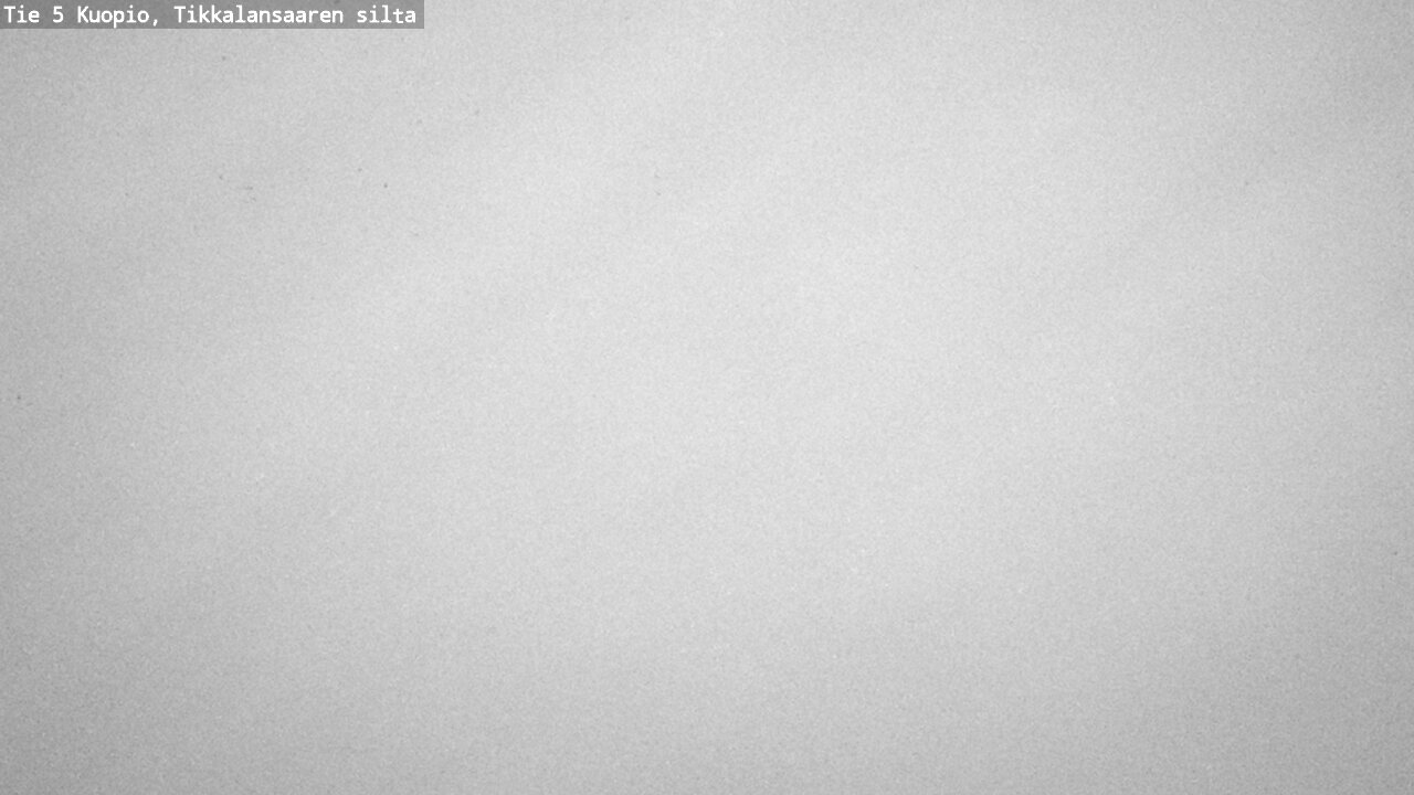 Weather Camera Image Road 5 Kuopio, Tikkalansaari, Kuopio, Pohjois-Savo