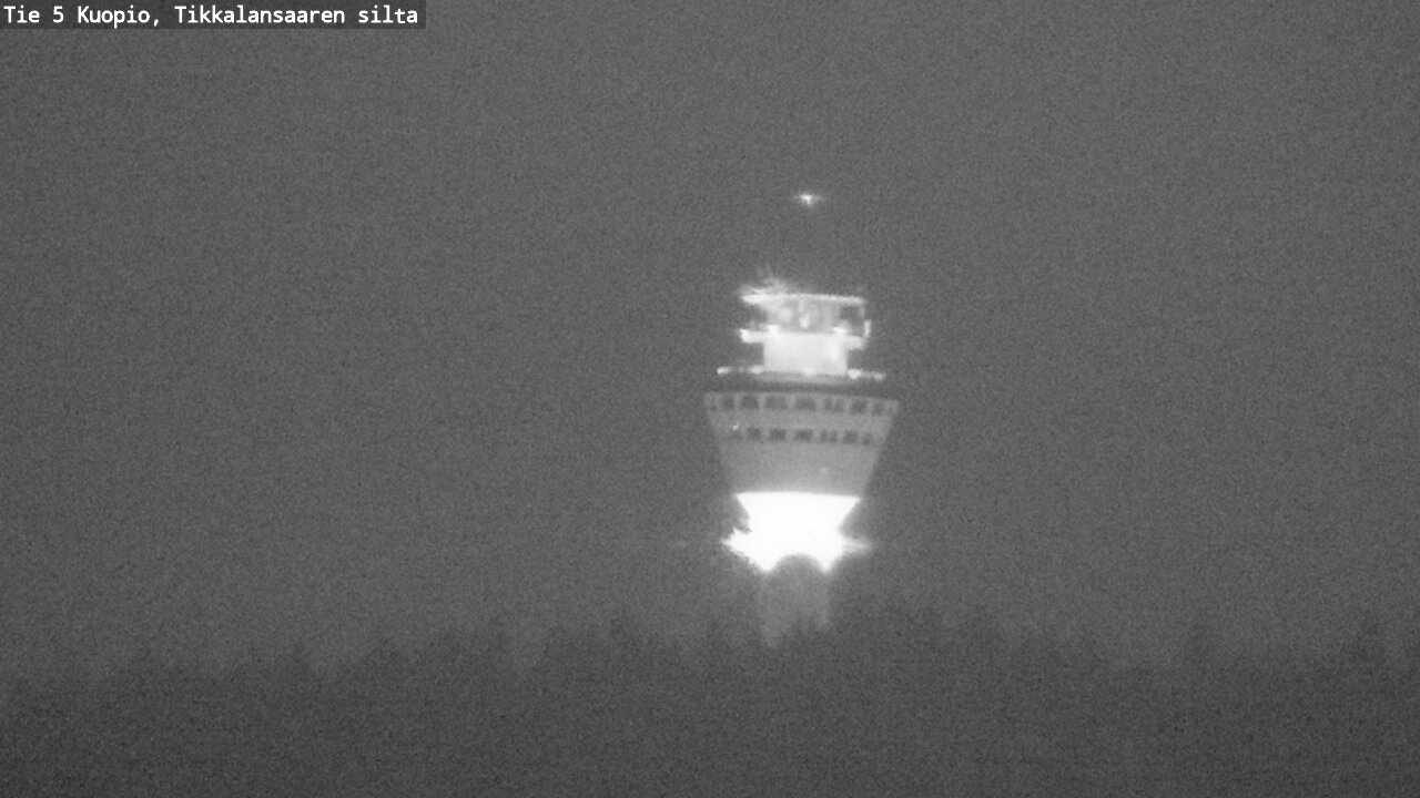 Weather Camera Image Väg 5 Kuopio, Tikkalansaari, Kuopio, Pohjois-Savo