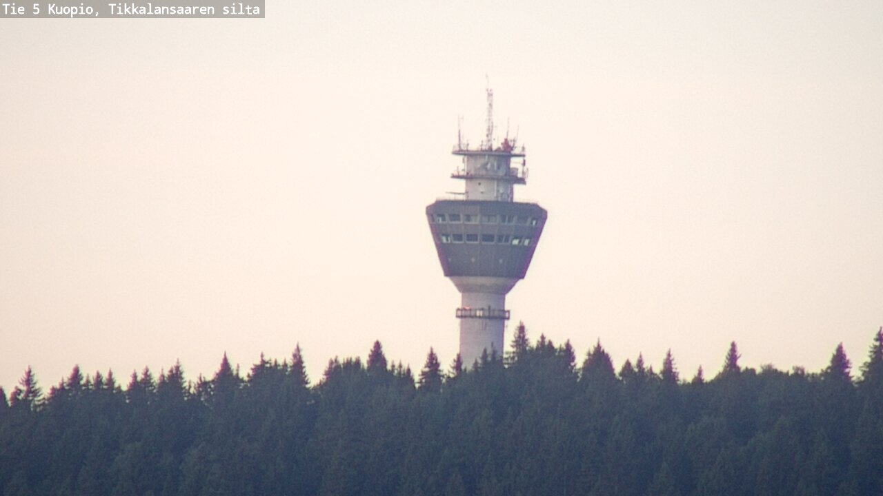 Weather Camera Image Väg 5 Kuopio, Tikkalansaari, Kuopio, Pohjois-Savo