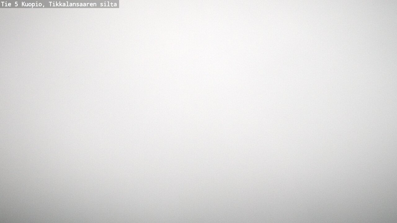 Weather Camera Image Väg 5 Kuopio, Tikkalansaari, Kuopio, Pohjois-Savo