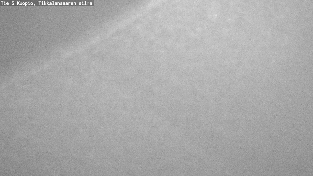 Weather Camera Image Road 5 Kuopio, Tikkalansaari, Kuopio, Pohjois-Savo