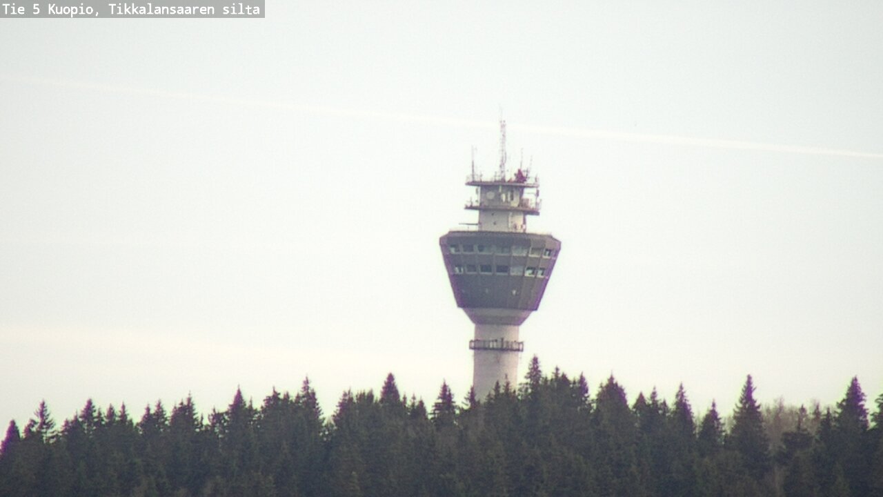 Weather Camera Image Väg 5 Kuopio, Tikkalansaari, Kuopio, Pohjois-Savo