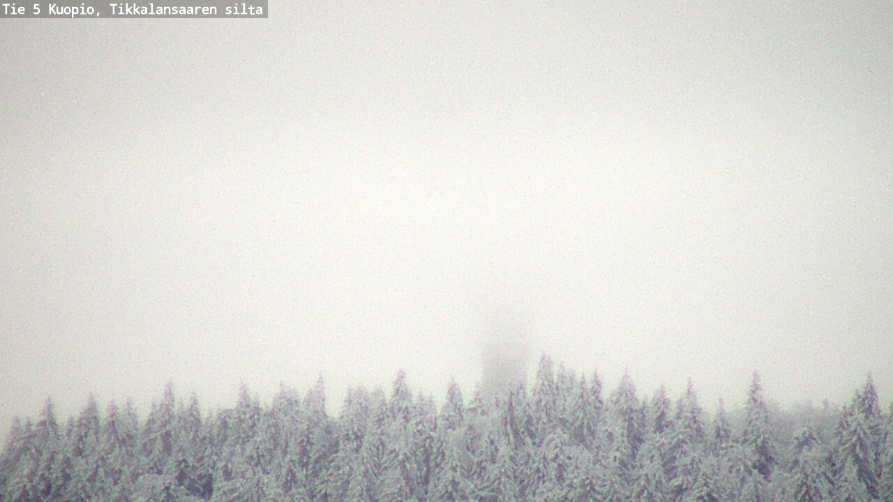 Weather Camera Image Väg 5 Kuopio, Tikkalansaari, Kuopio, Pohjois-Savo