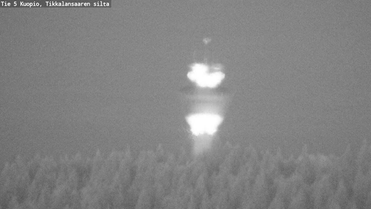 Weather Camera Image Väg 5 Kuopio, Tikkalansaari, Kuopio, Pohjois-Savo