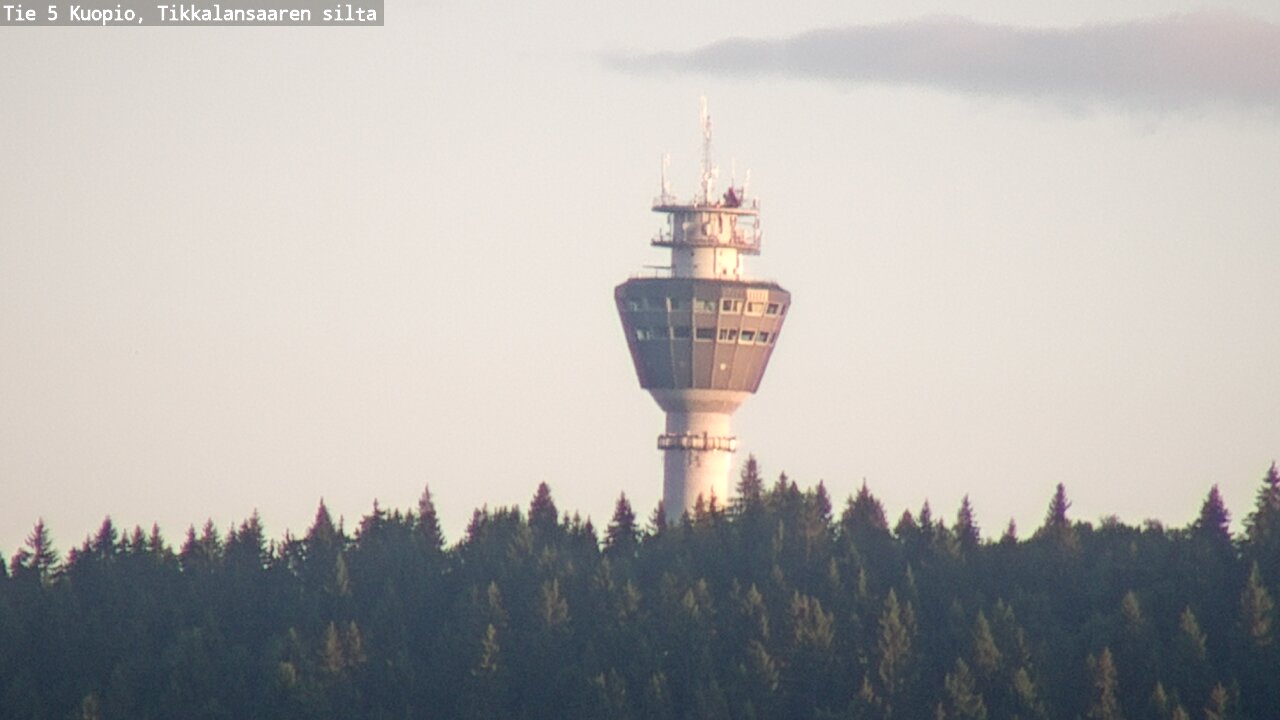 Weather Camera Image Väg 5 Kuopio, Tikkalansaari, Kuopio, Pohjois-Savo