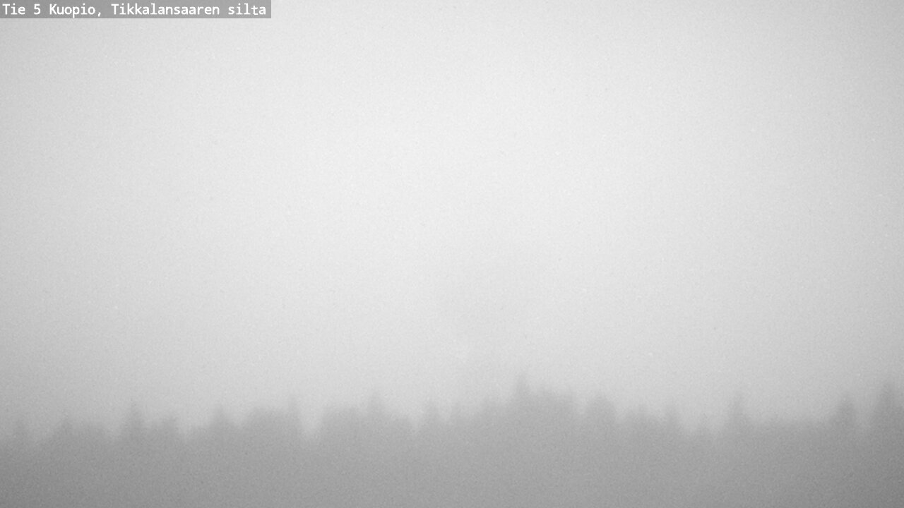 Weather Camera Image Väg 5 Kuopio, Tikkalansaari, Kuopio, Pohjois-Savo