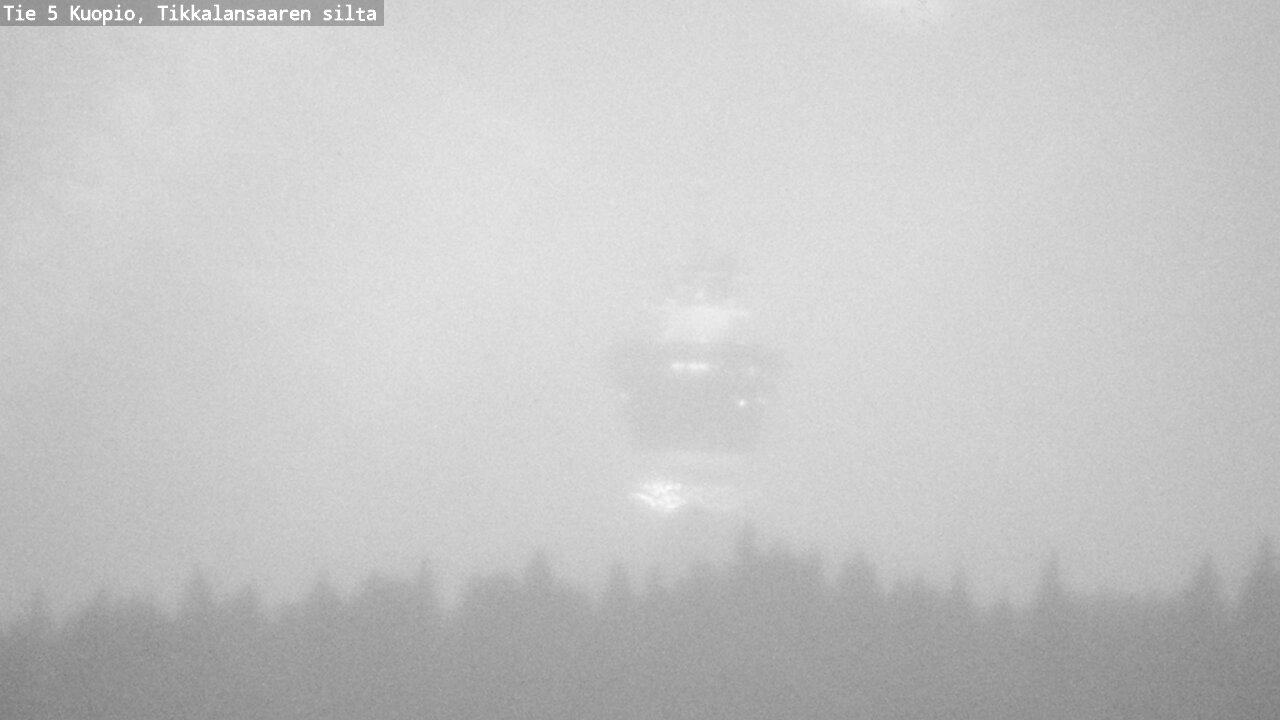 Weather Camera Image Väg 5 Kuopio, Tikkalansaari, Kuopio, Pohjois-Savo