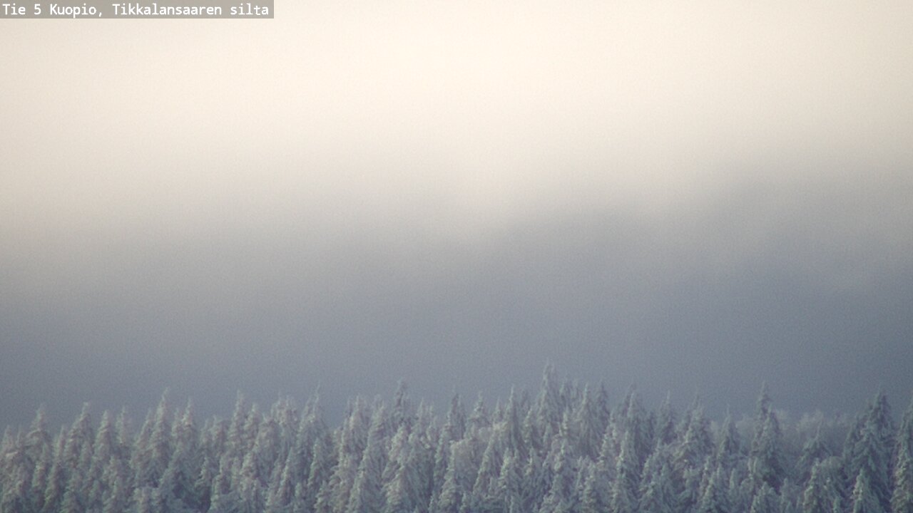 Weather Camera Image Väg 5 Kuopio, Tikkalansaari, Kuopio, Pohjois-Savo