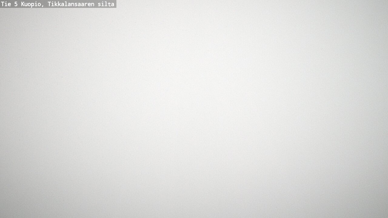 Weather Camera Image Väg 5 Kuopio, Tikkalansaari, Kuopio, Pohjois-Savo