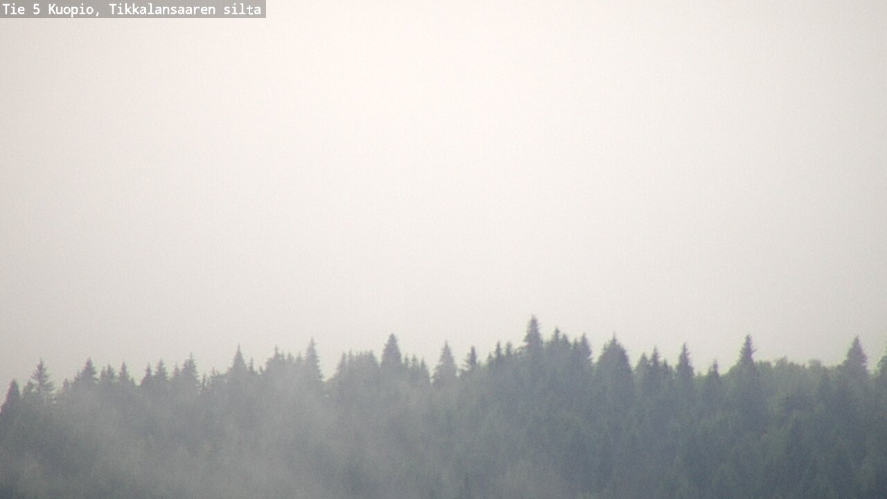 Weather Camera Image Väg 5 Kuopio, Tikkalansaari, Kuopio, Pohjois-Savo