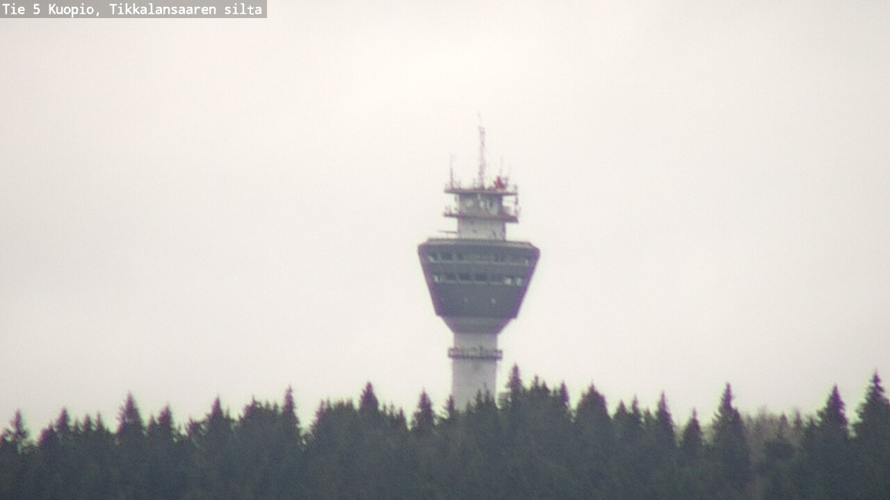 Weather Camera Image Väg 5 Kuopio, Tikkalansaari, Kuopio, Pohjois-Savo
