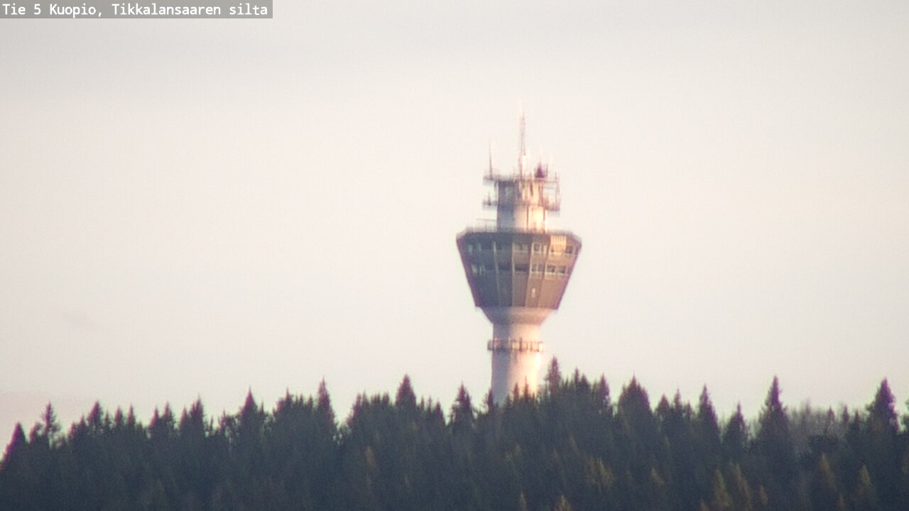 Weather Camera Image Väg 5 Kuopio, Tikkalansaari, Kuopio, Pohjois-Savo