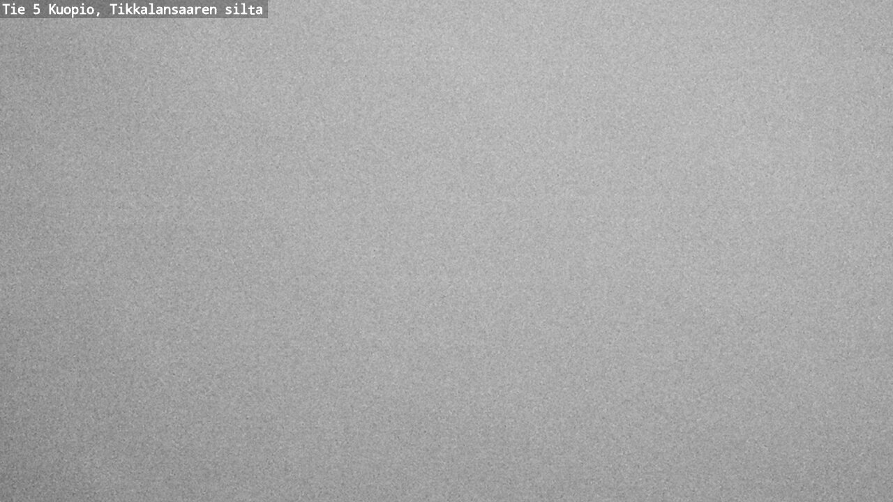 Weather Camera Image Road 5 Kuopio, Tikkalansaari, Kuopio, Pohjois-Savo