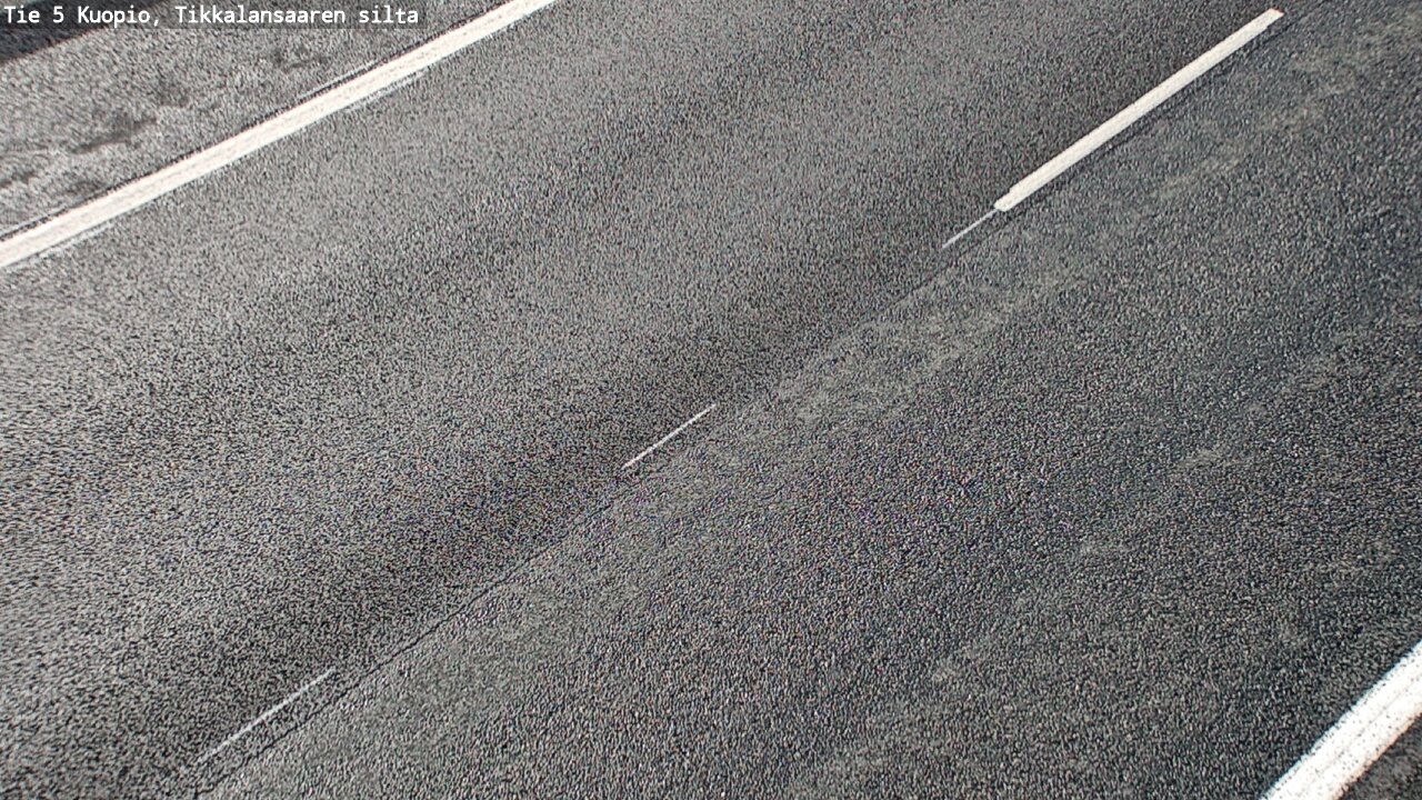 Weather Camera Image Road 5 Kuopio, Tikkalansaari, Kuopio, Pohjois-Savo