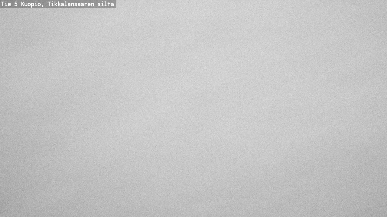 Weather Camera Image Road 5 Kuopio, Tikkalansaari, Kuopio, Pohjois-Savo