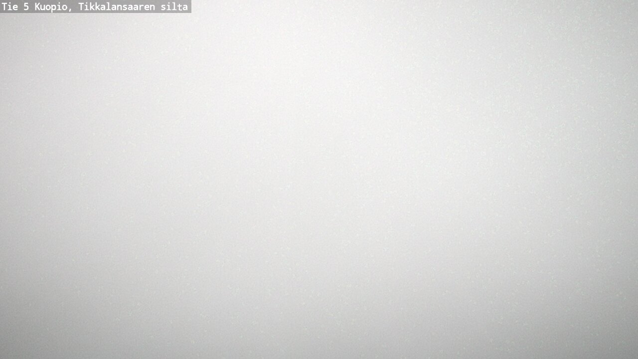Weather Camera Image Väg 5 Kuopio, Tikkalansaari, Kuopio, Pohjois-Savo
