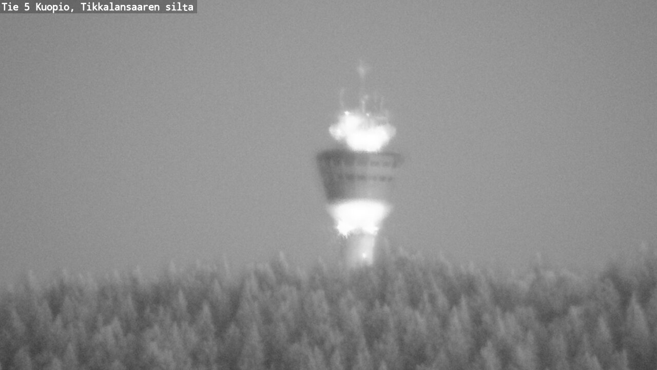 Weather Camera Image Väg 5 Kuopio, Tikkalansaari, Kuopio, Pohjois-Savo