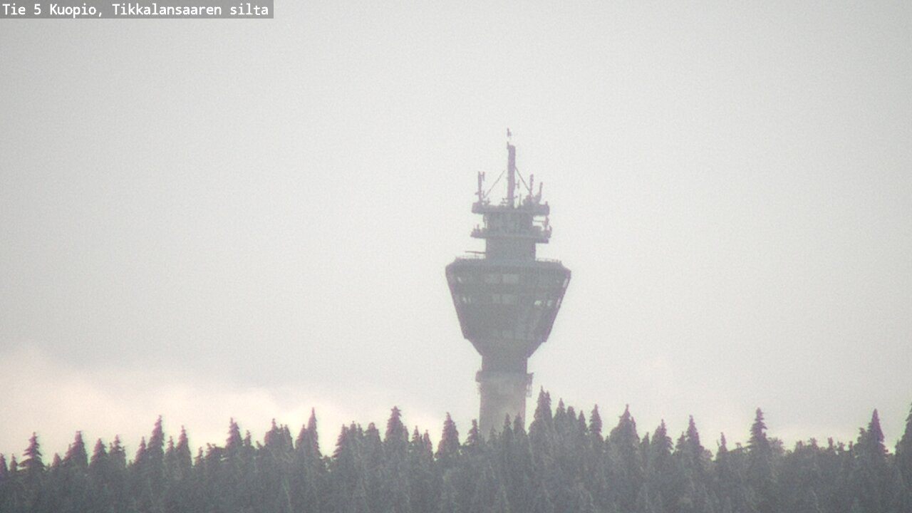 Weather Camera Image Väg 5 Kuopio, Tikkalansaari, Kuopio, Pohjois-Savo