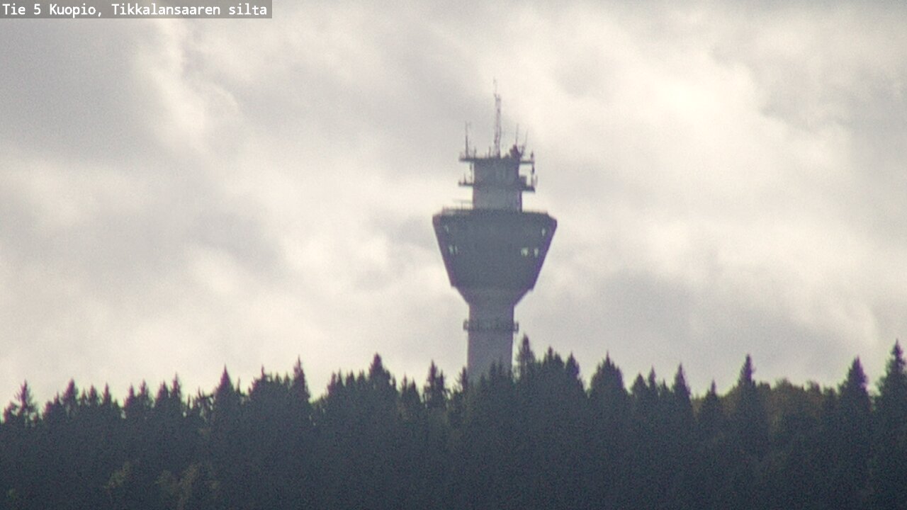 Weather Camera Image Väg 5 Kuopio, Tikkalansaari, Kuopio, Pohjois-Savo