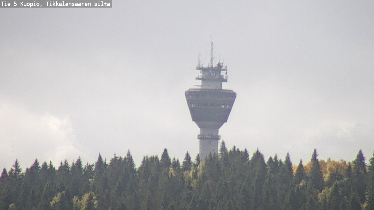 Weather Camera Image Väg 5 Kuopio, Tikkalansaari, Kuopio, Pohjois-Savo
