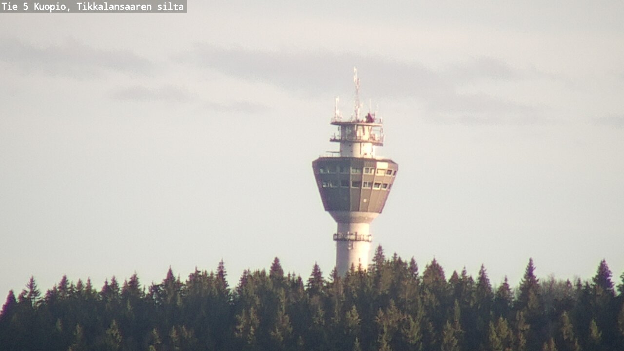 Weather Camera Image Väg 5 Kuopio, Tikkalansaari, Kuopio, Pohjois-Savo