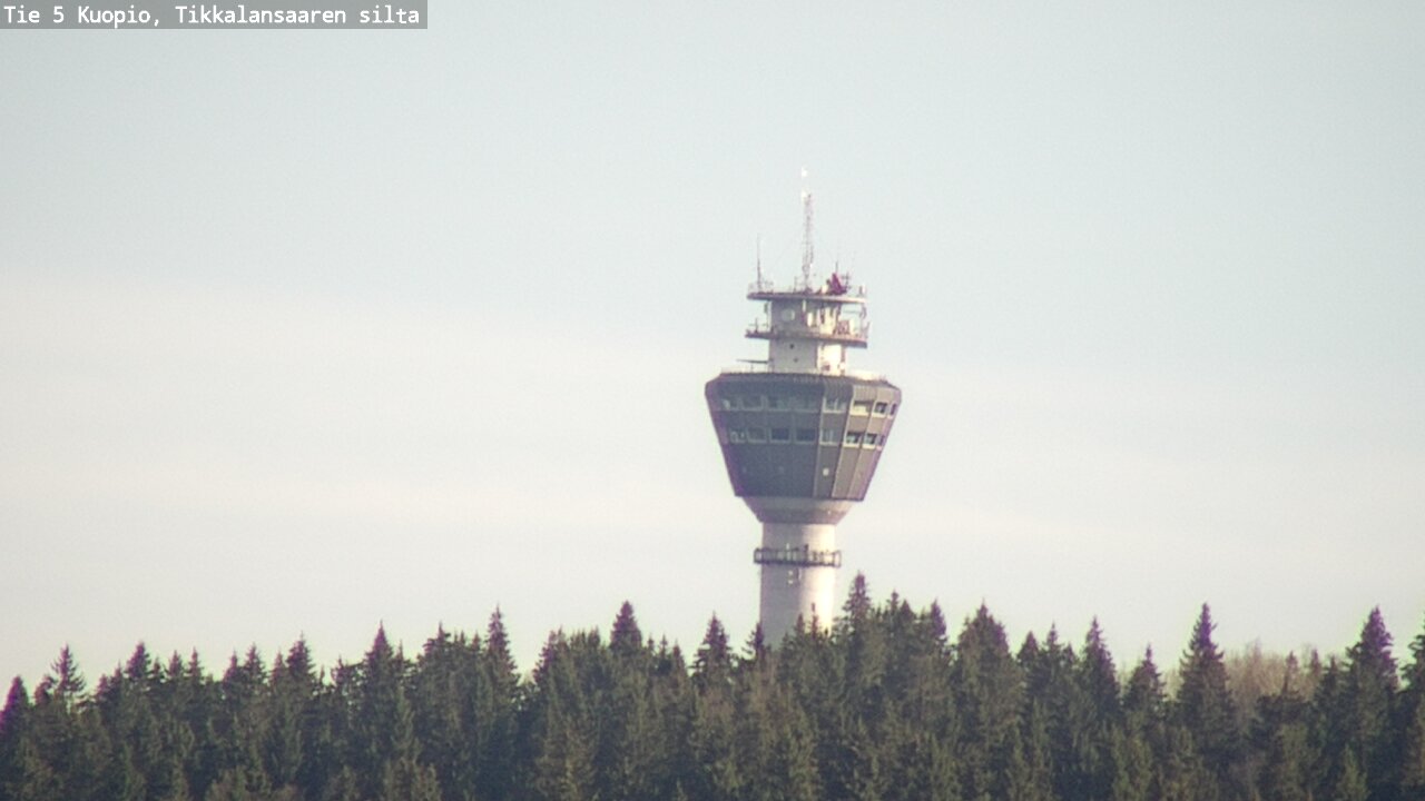 Weather Camera Image Väg 5 Kuopio, Tikkalansaari, Kuopio, Pohjois-Savo