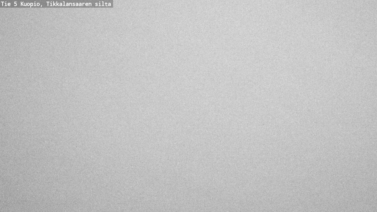 Weather Camera Image Road 5 Kuopio, Tikkalansaari, Kuopio, Pohjois-Savo