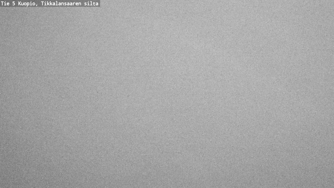 Weather Camera Image Road 5 Kuopio, Tikkalansaari, Kuopio, Pohjois-Savo