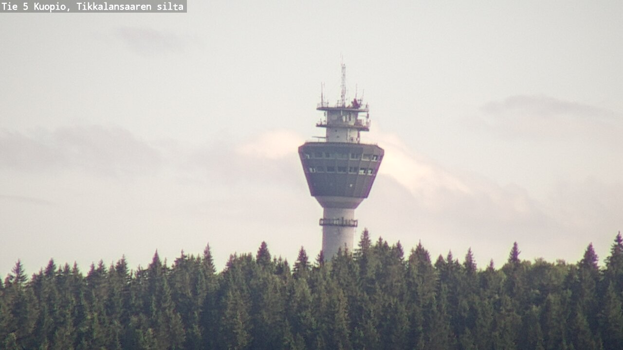 Weather Camera Image Väg 5 Kuopio, Tikkalansaari, Kuopio, Pohjois-Savo