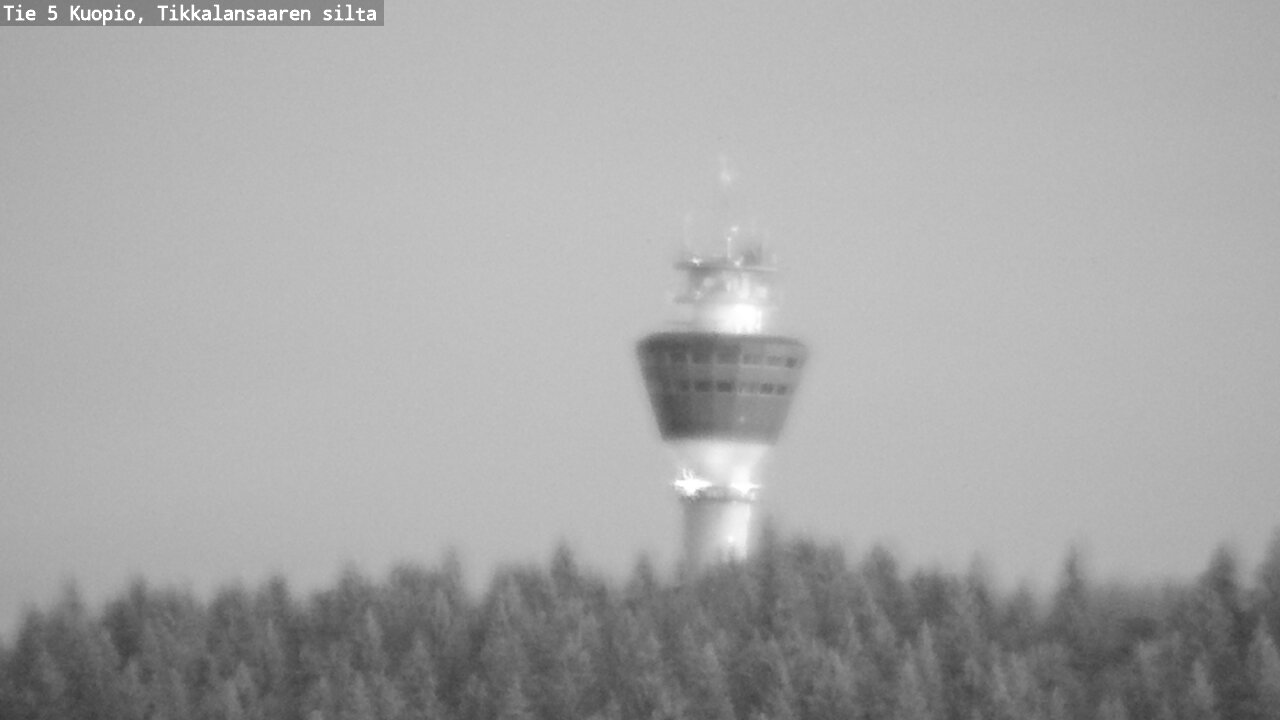 Weather Camera Image Väg 5 Kuopio, Tikkalansaari, Kuopio, Pohjois-Savo