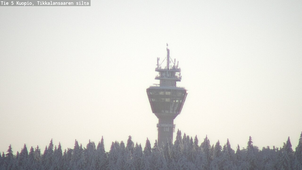 Weather Camera Image Väg 5 Kuopio, Tikkalansaari, Kuopio, Pohjois-Savo