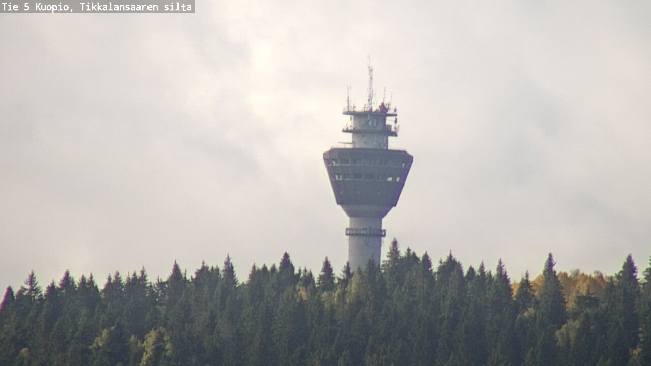 Weather Camera Image Väg 5 Kuopio, Tikkalansaari, Kuopio, Pohjois-Savo