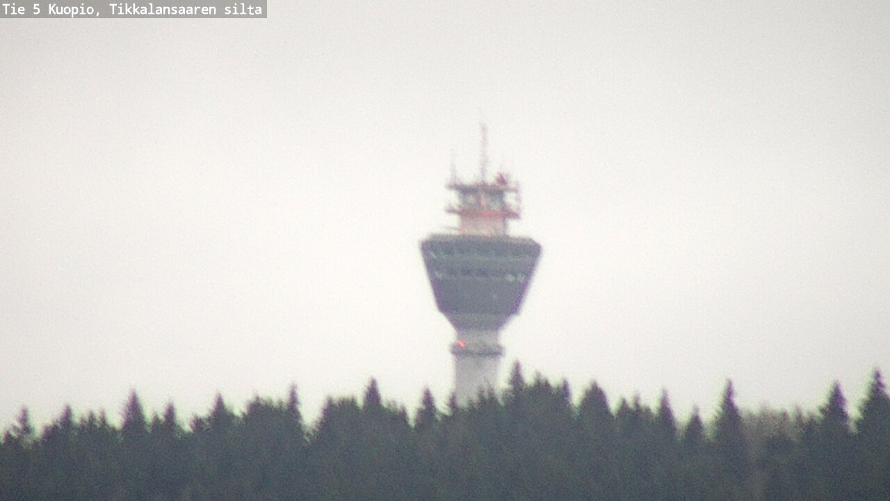 Weather Camera Image Väg 5 Kuopio, Tikkalansaari, Kuopio, Pohjois-Savo