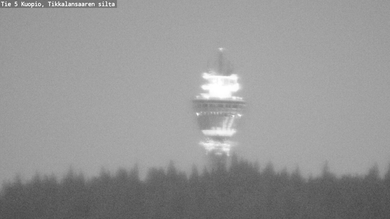 Weather Camera Image Väg 5 Kuopio, Tikkalansaari, Kuopio, Pohjois-Savo