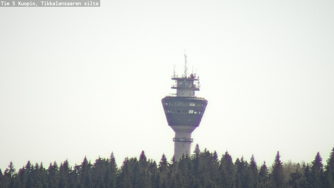 Weather Camera Image Väg 5 Kuopio, Tikkalansaari, Kuopio, Pohjois-Savo