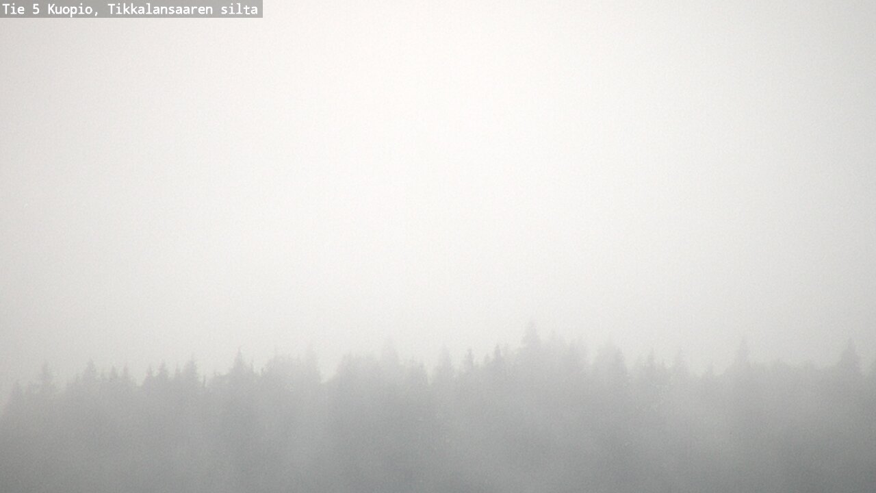 Weather Camera Image Väg 5 Kuopio, Tikkalansaari, Kuopio, Pohjois-Savo