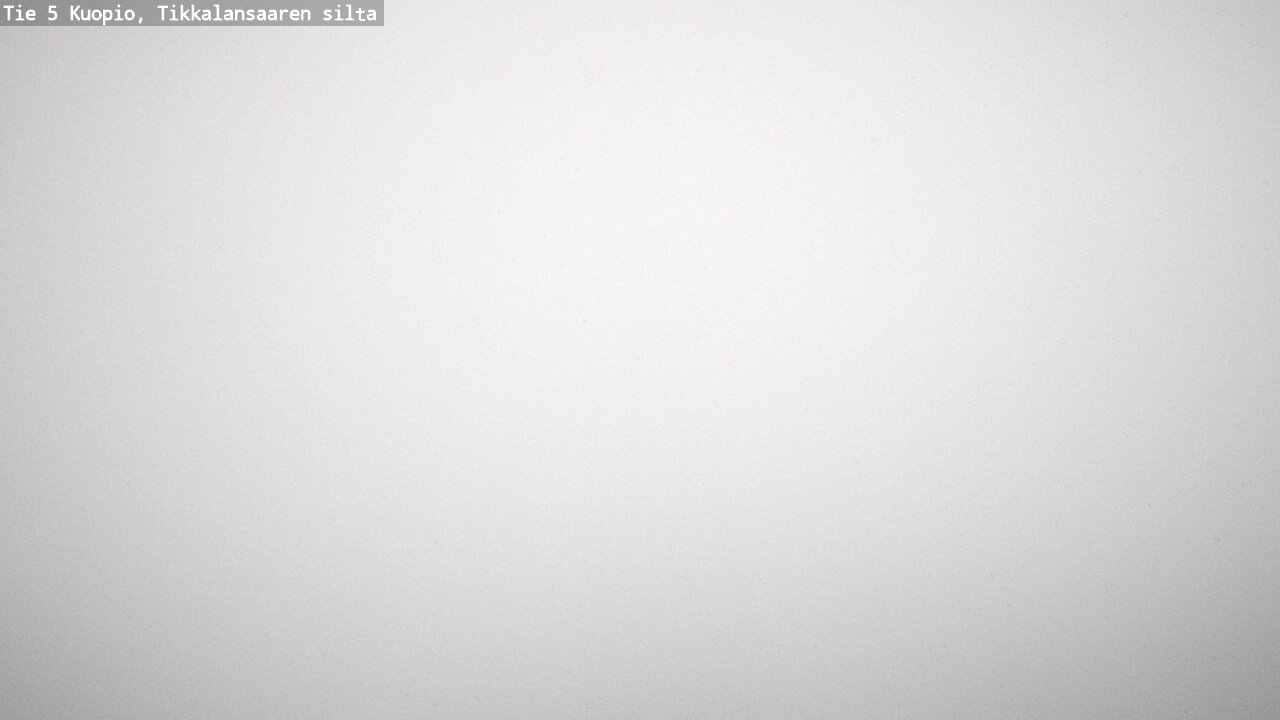 Weather Camera Image Väg 5 Kuopio, Tikkalansaari, Kuopio, Pohjois-Savo